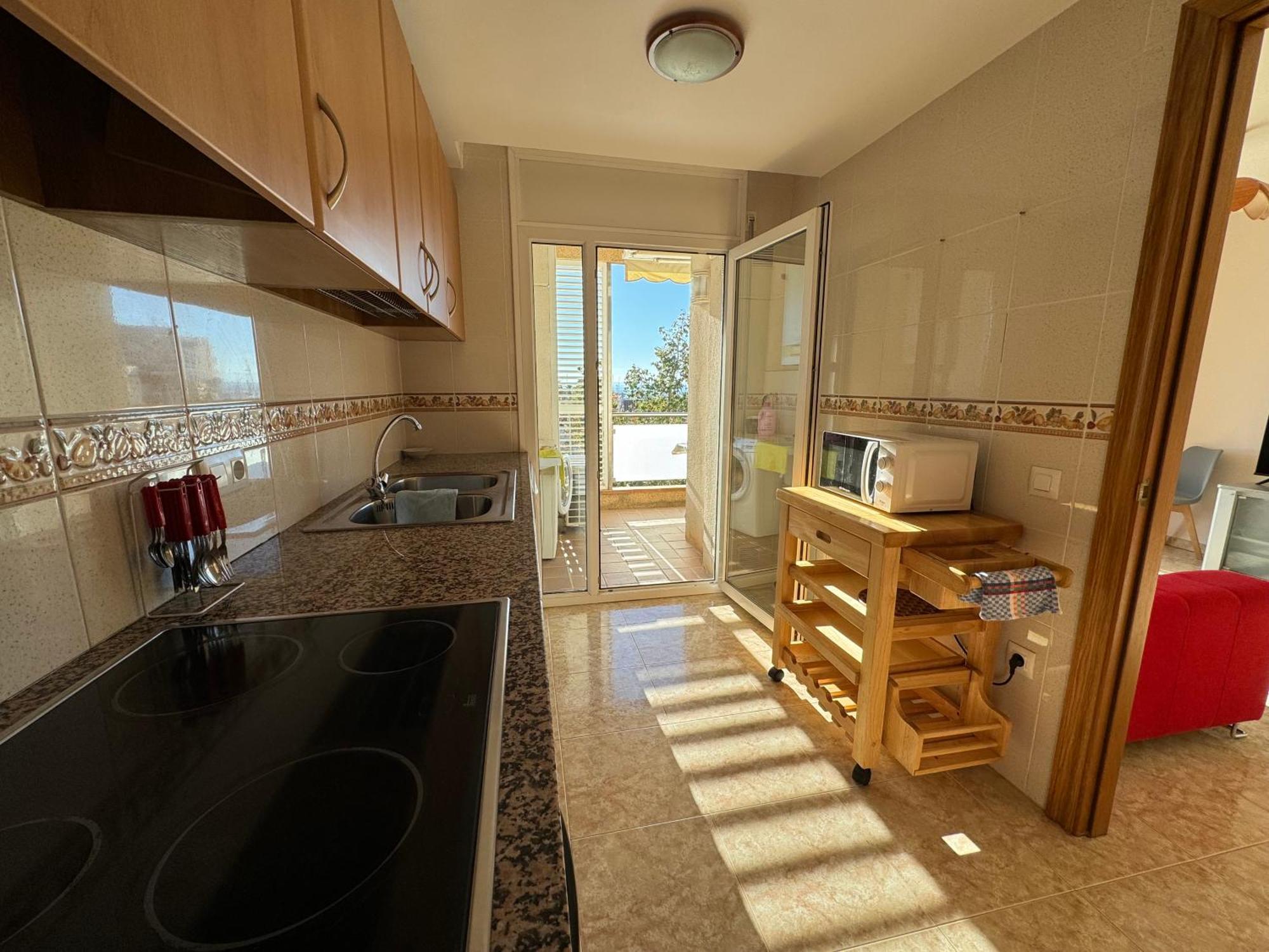 Ferienwohnung Piso En El Centro Con Vistas Al Mar Y Balcon Roses Exterior foto